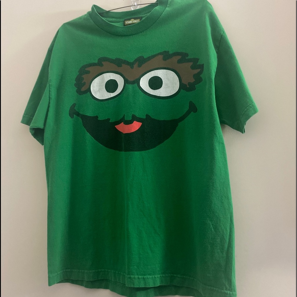 Sesame Street Oscar shirt